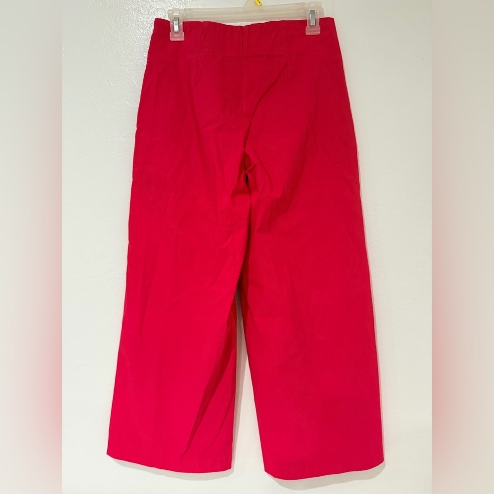Maeve by Anthropologie Pink Wide-Leg Pants size 4 - Picture 7 of 8